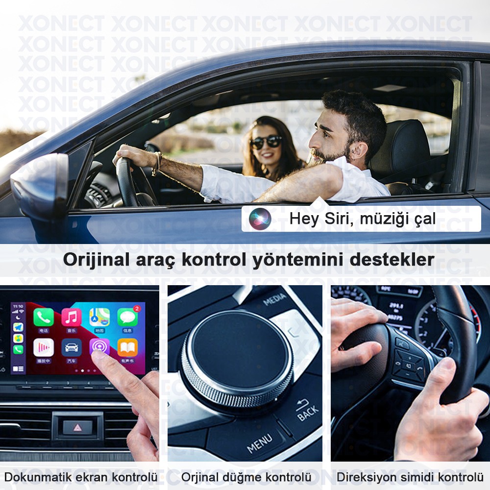 XONECT kablosuz Carplay Adaptör, Kablolu CarPlay Kablosuza dönüştürün, kablolardan kurtulun