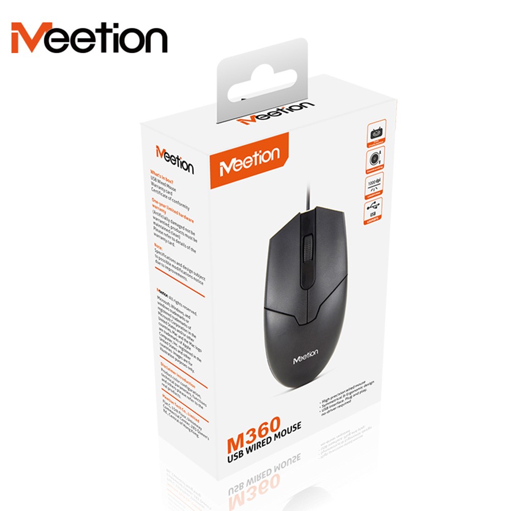 Meetion - Kablolu Mouse M360