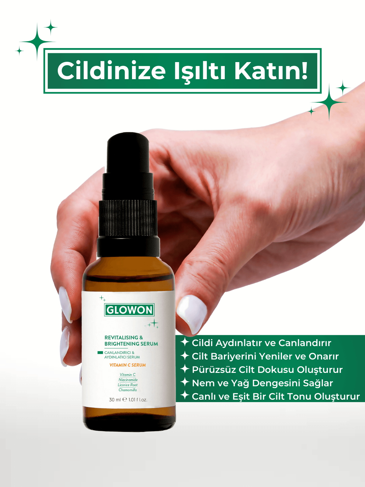 GLOWON PÜRÜZSÜZ CİLT BAKIM 2'Lİ SET