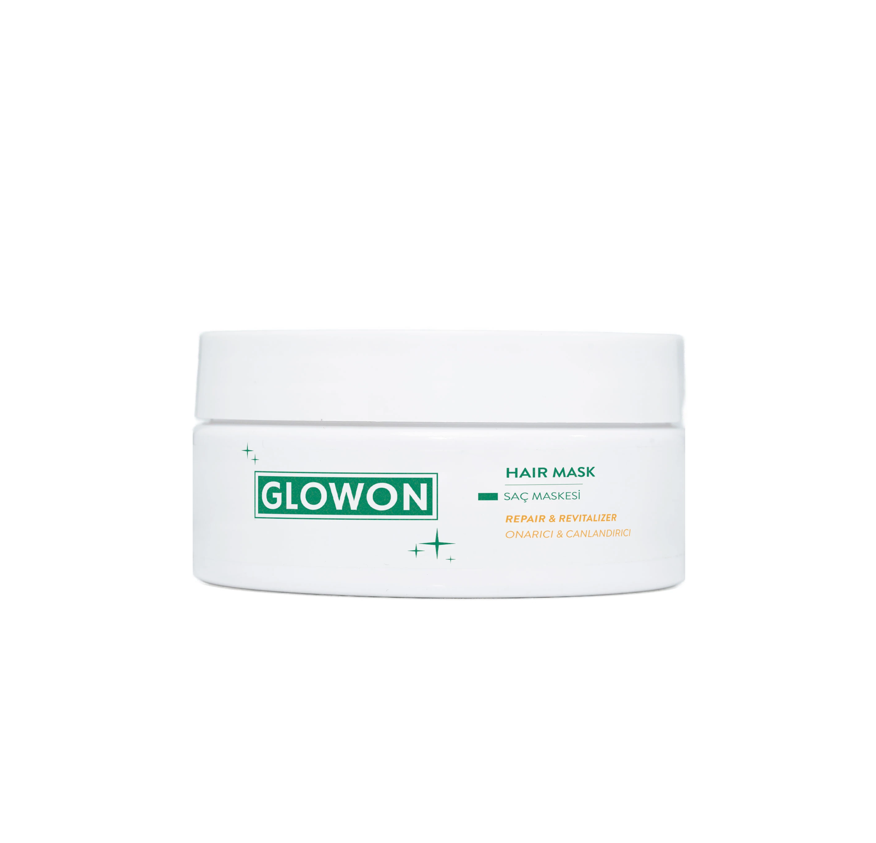 GLOWON Kolajen & Keratin İçeren 3'lü Saç Bakım Seti Şampuan, Serum, Maske - Hacim ve Onarım
