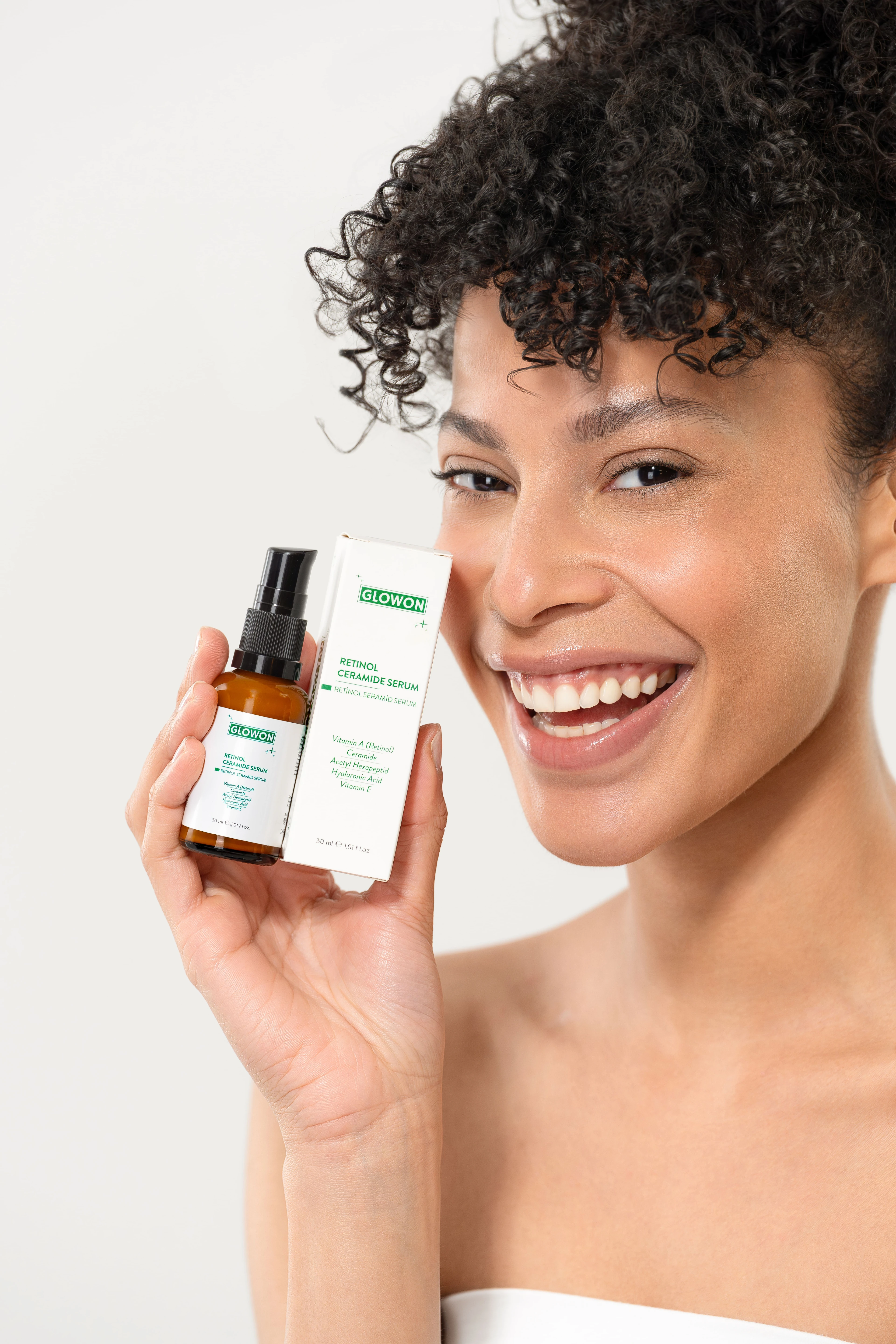 GLOWON Retinol ve Seramid İçeren Kırışıklık Karşıtı ve Hücre Yenileyici Serum 30ml
