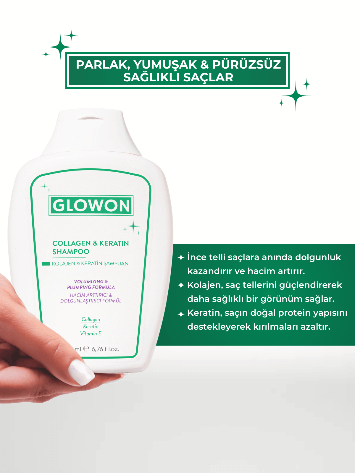 GLOWON SAÇ BAKIM 2'Lİ SET