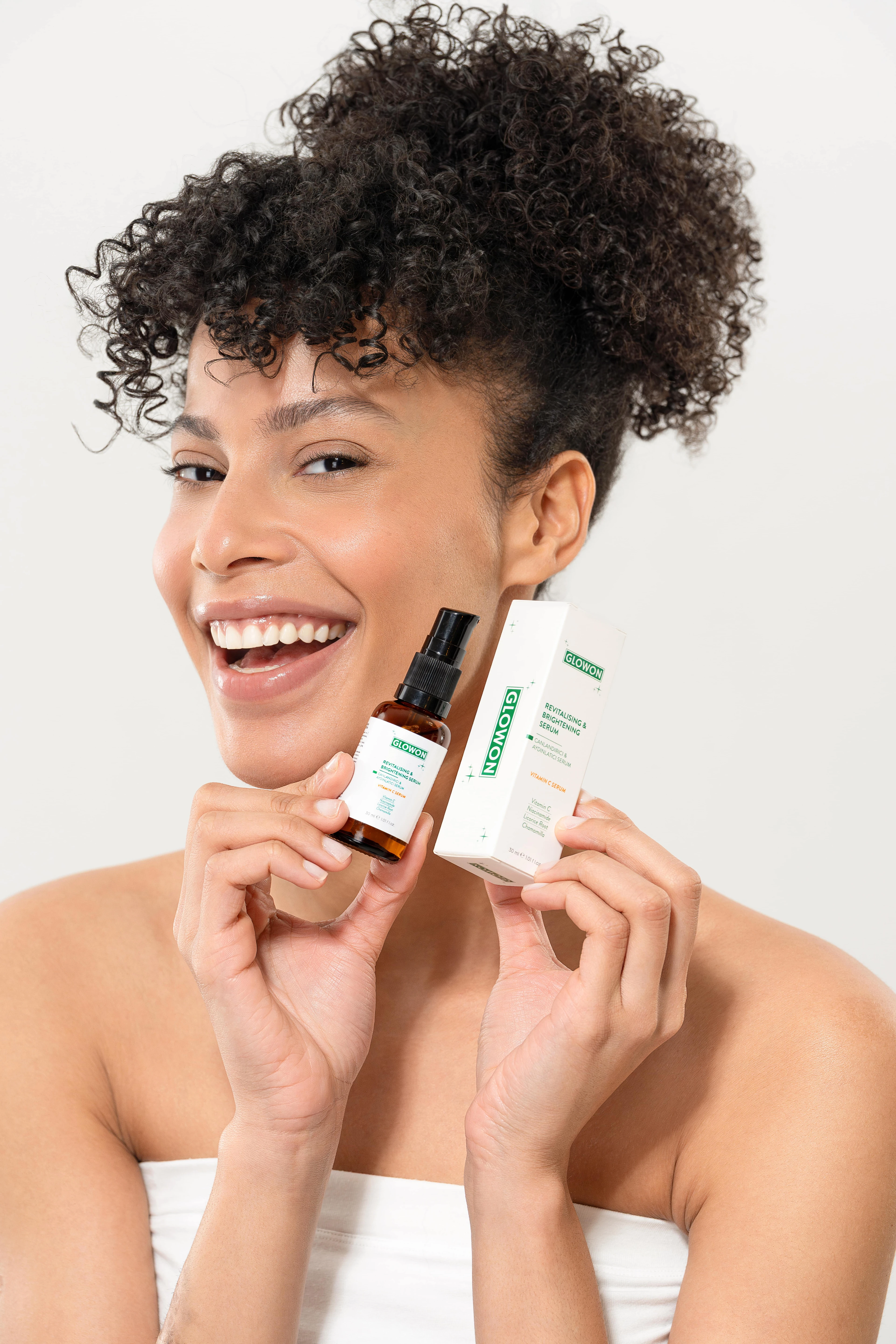 GLOWON Leke Karşıtı & Aydınlatıcı Cilt Bakım Seti C Vitamini, Arbutin, Cilt Beyazlatıcı