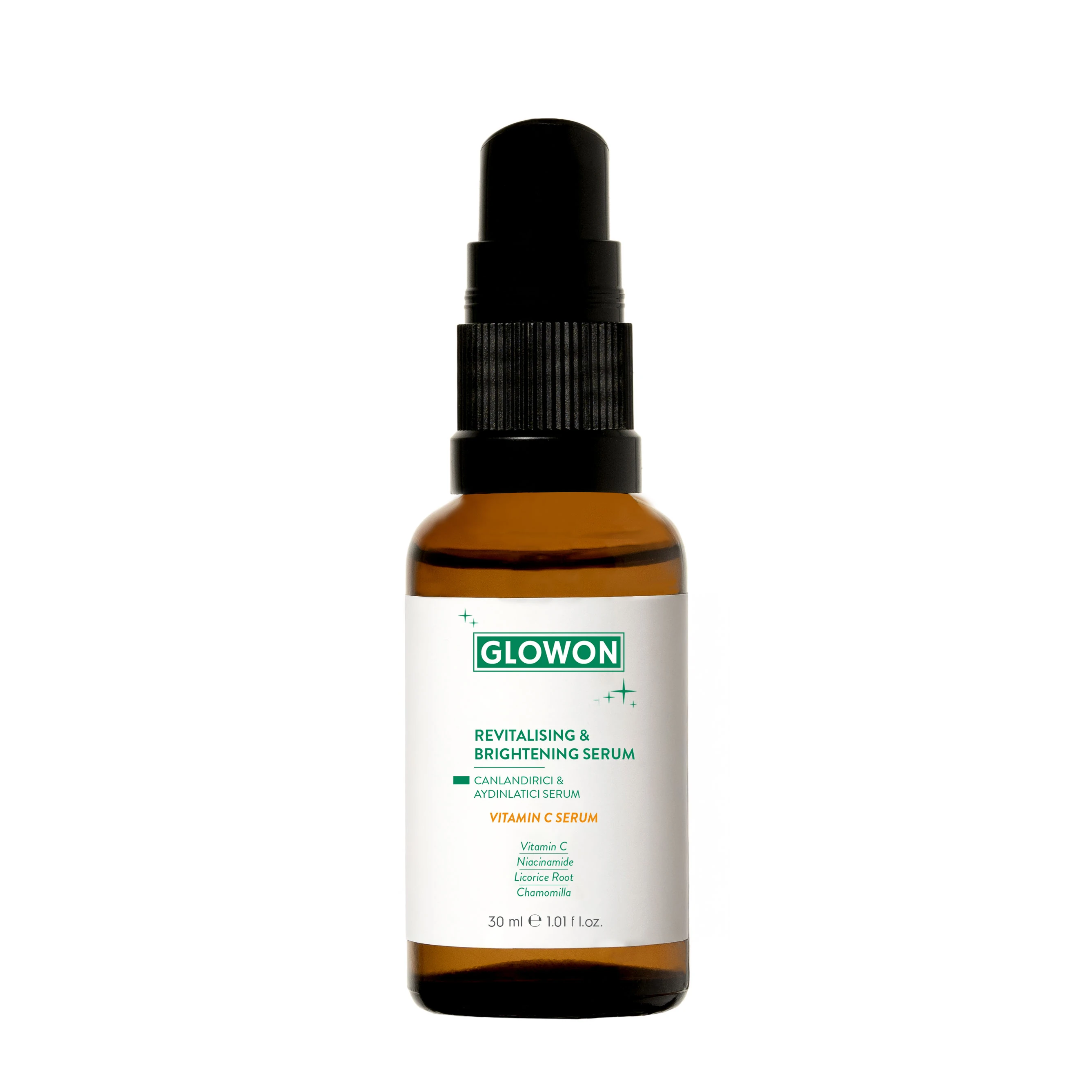 GLOWON SPF 50 Korumalı C Vitamini ve Nemlendirici İçeren 5'li Günlük Bakım Seti