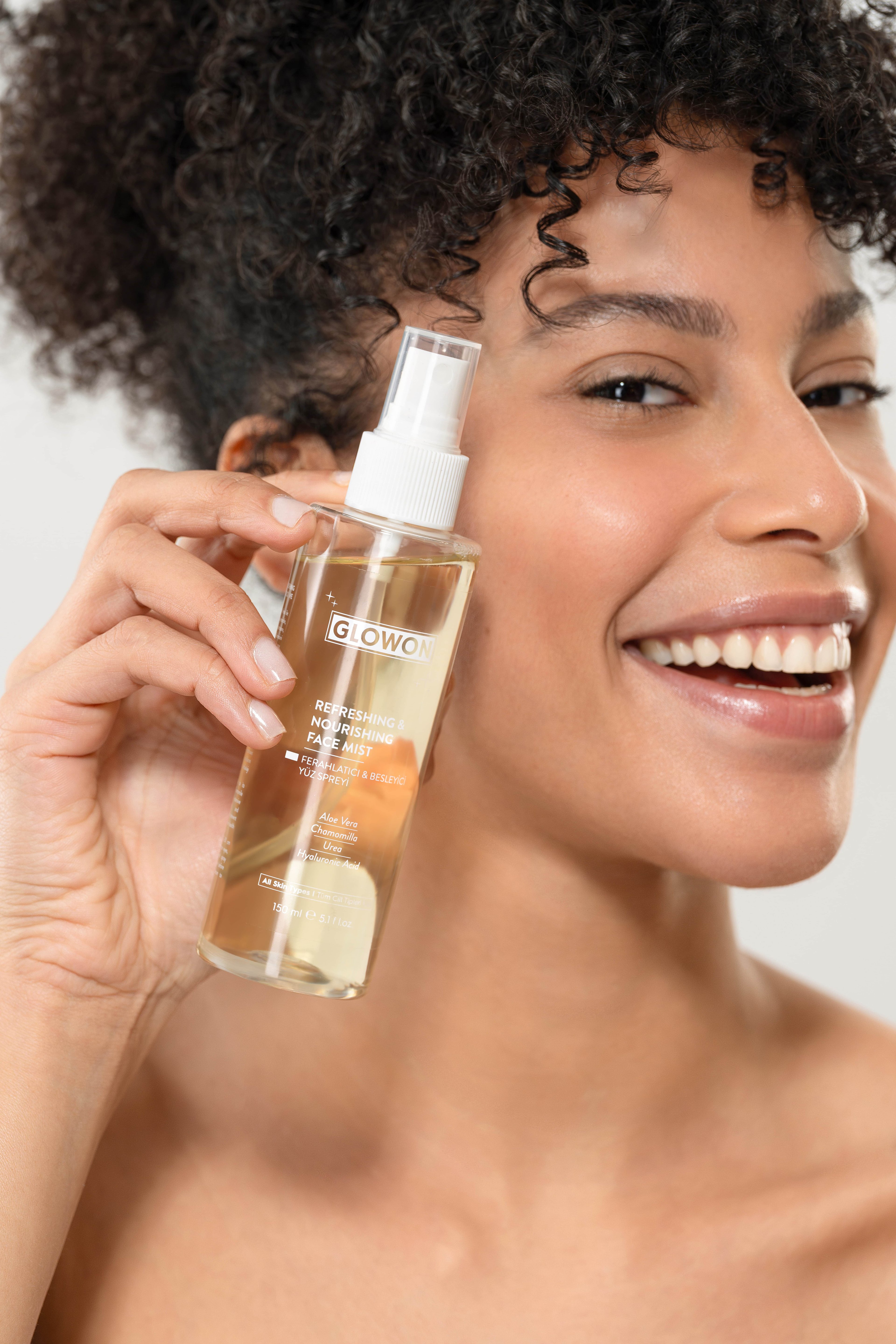 GLOWON FERAHLATICI VE BESLEYİCİ YÜZ SPREYİ 150 ML