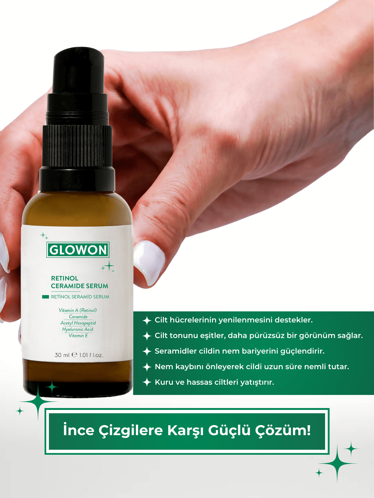 GLOWON RETİNOL SERUM AVANTAJ İKİLİ PAKET