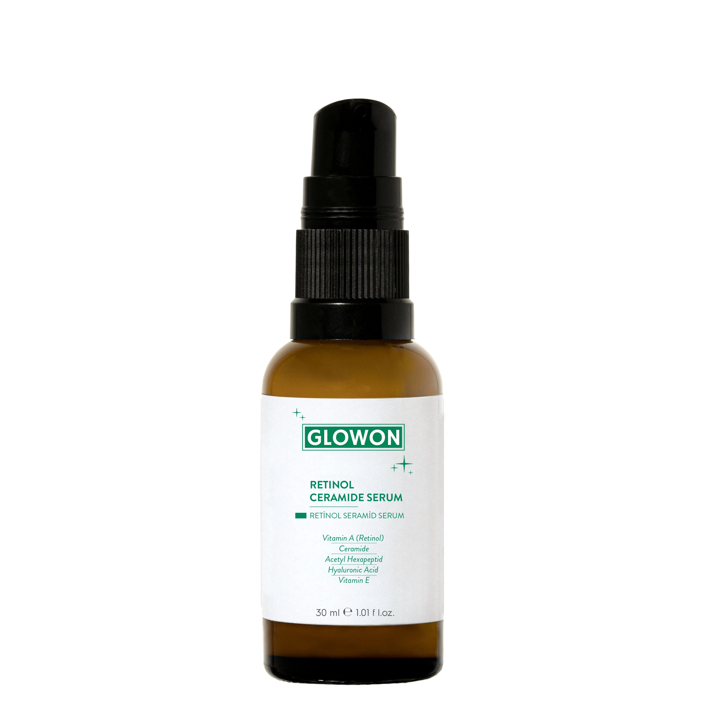 GLOWON Retinol ve Leke Karşıtı İçeren Kapsamlı Yaşlanma Karşıtı Bakım Seti 5'li