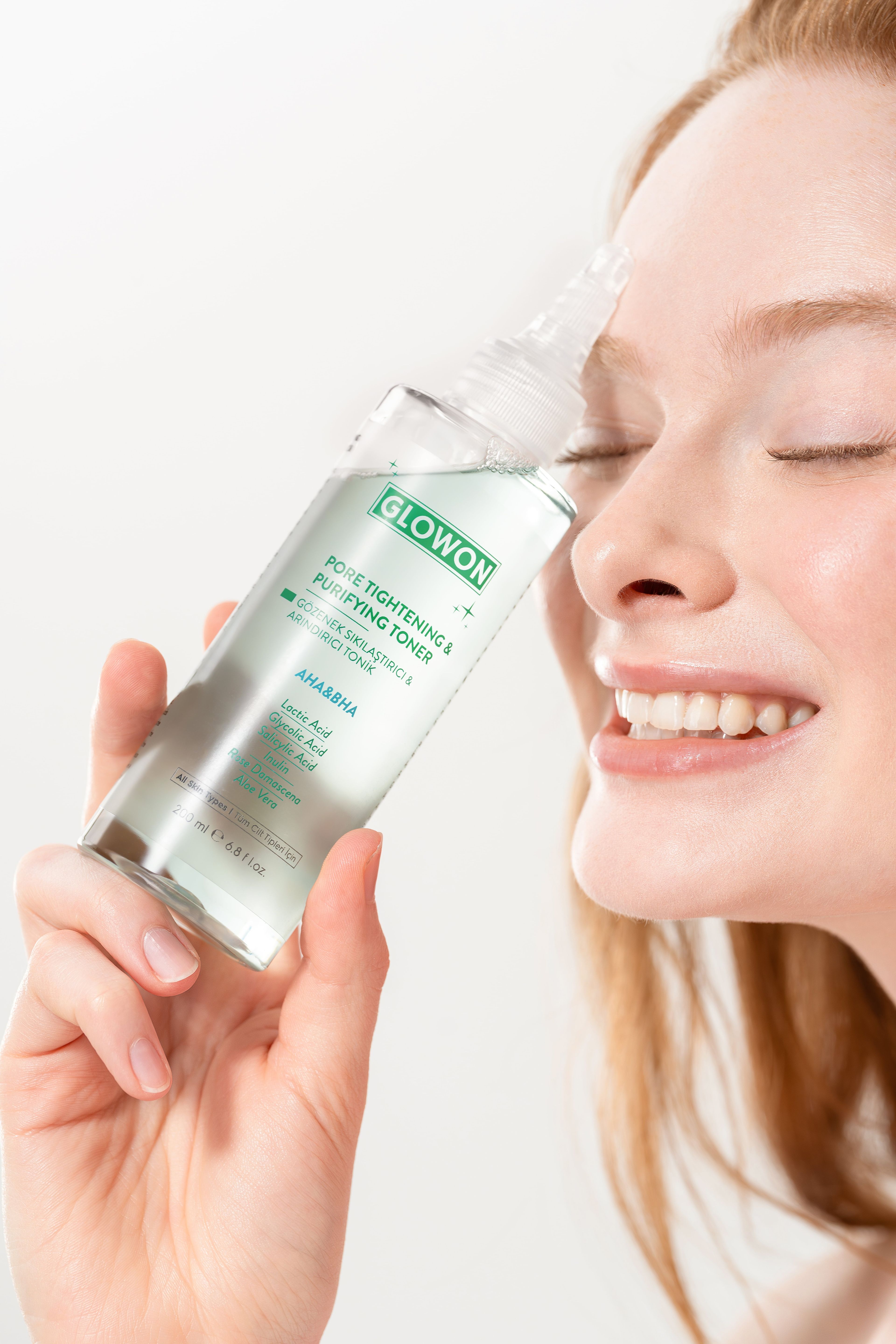 GLOWON GÖZENEK SIKILAŞTIRICI VE ARINDIRICI TONİK – AHA&BHA 200 ML