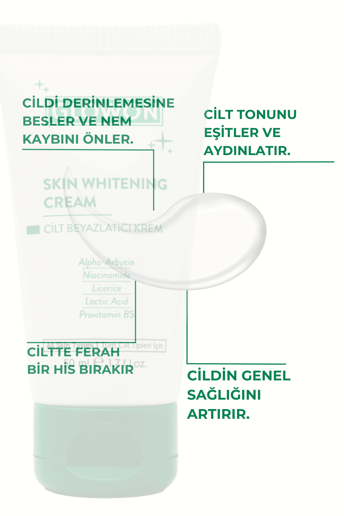 GLOWON CİLT BEYAZLATICI KREM AVANTAJ İKİLİ PAKET