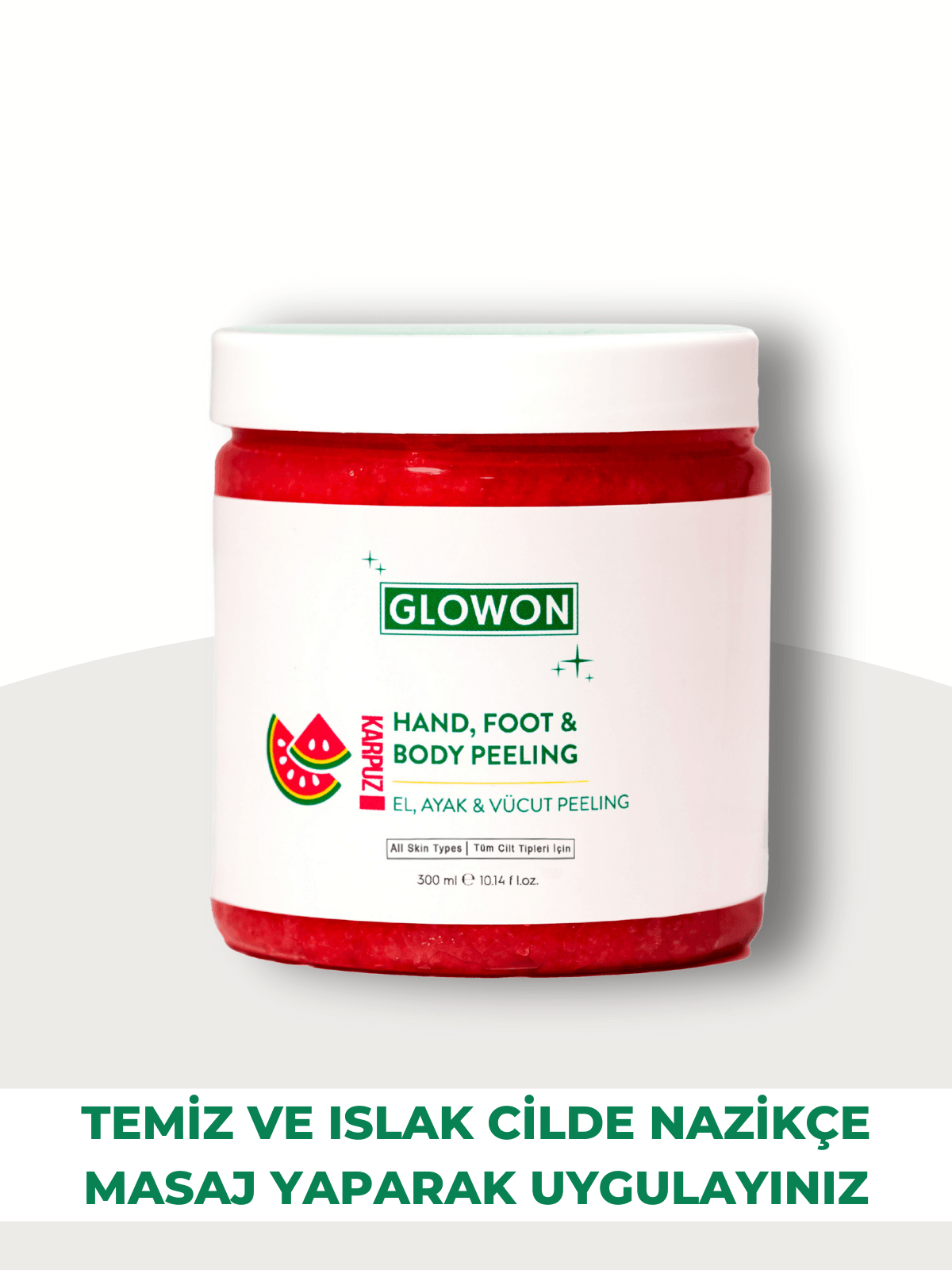 GLOWON EL, AYAK VE VÜCUT PEELING 300 ML