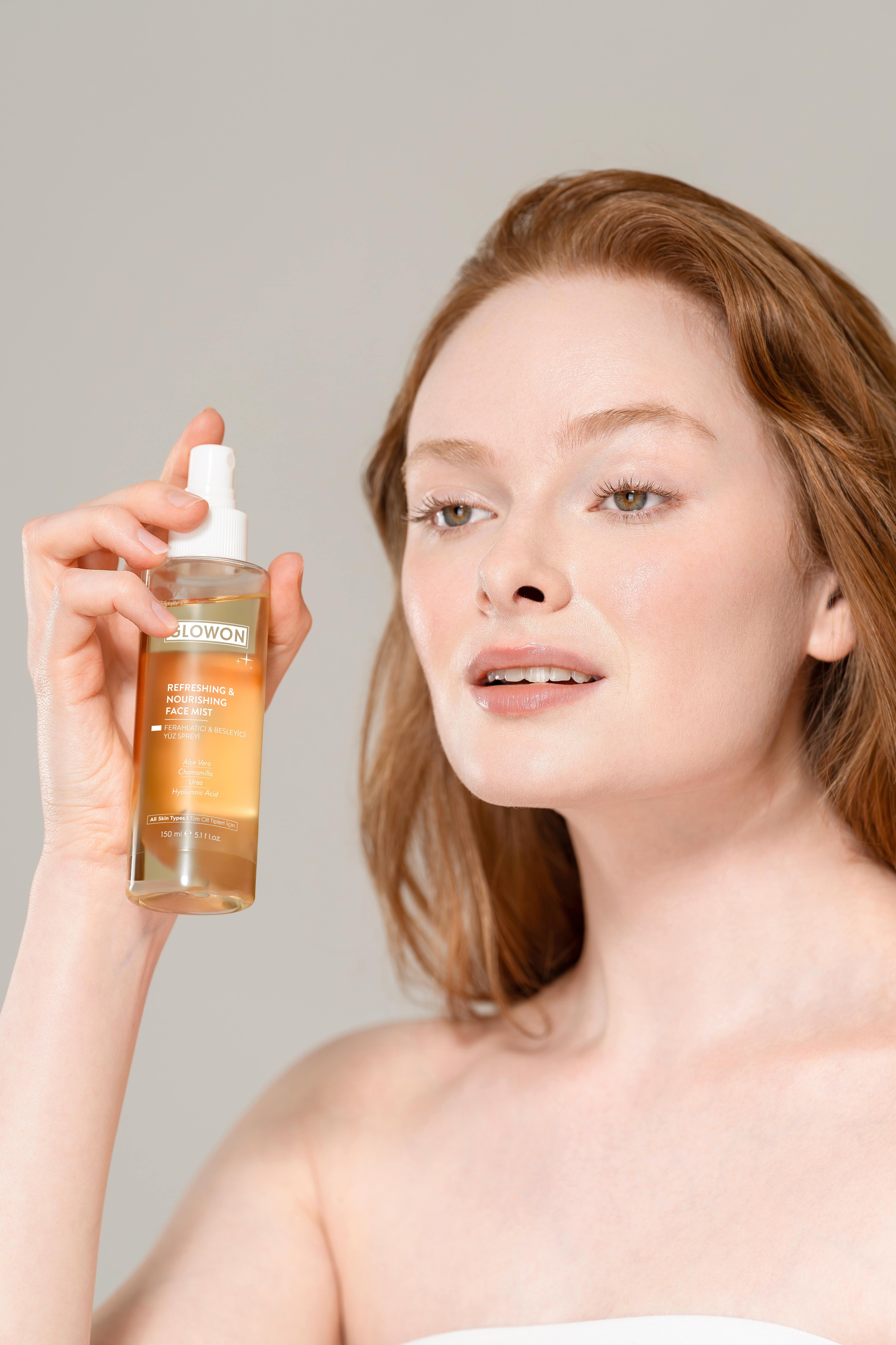GLOWON FERAHLATICI VE BESLEYİCİ YÜZ SPREYİ 150 ML