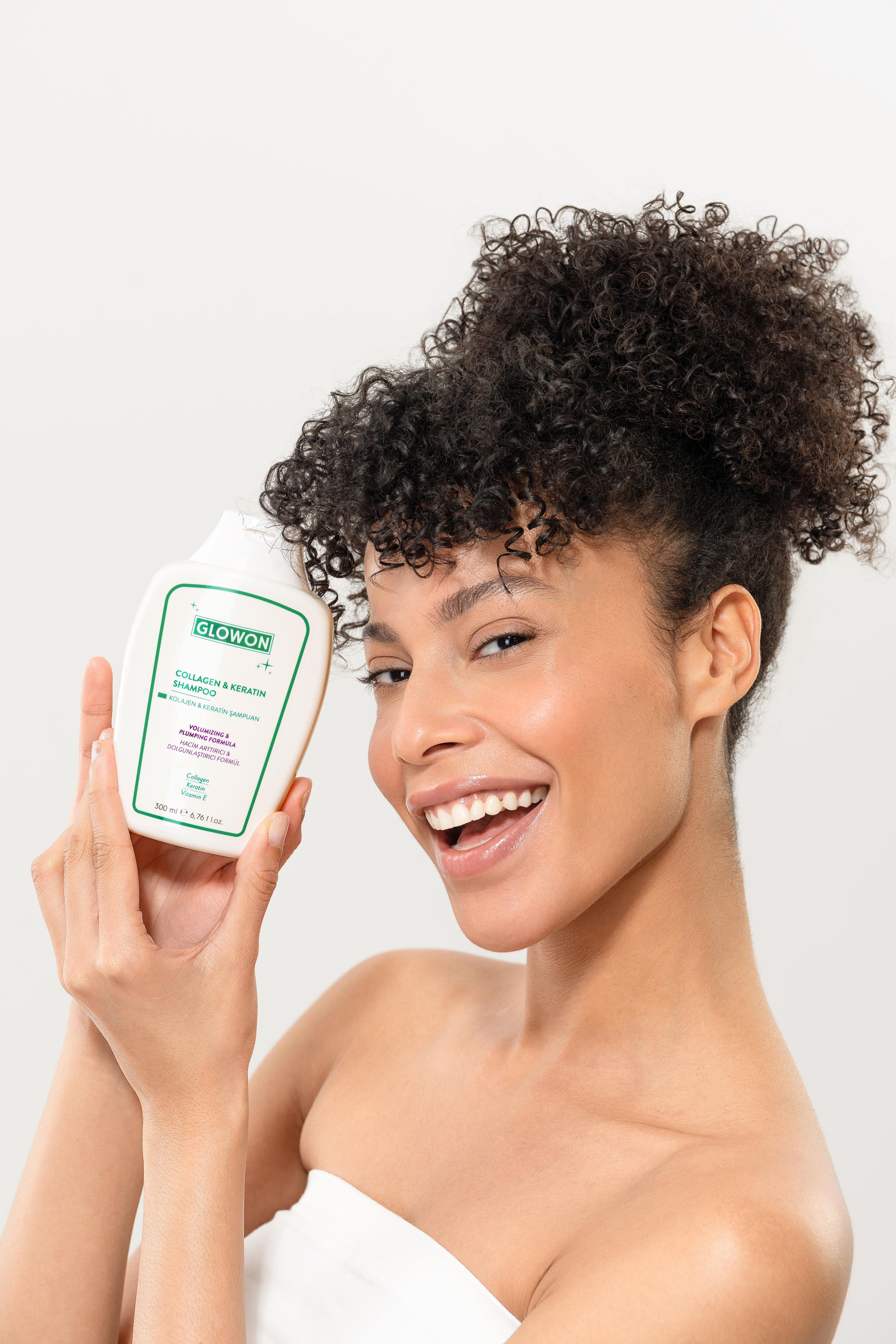 GLOWON KOLAJEN VE KERATİN ŞAMPUAN AVANTAJ İKİLİ PAKET