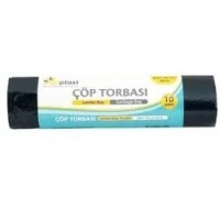 Atiplast Endüstriyel Jumbo Çöp Torbası 80x110 Siyah 500 Gr