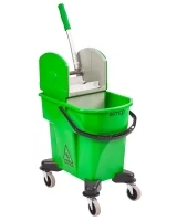 Ermop Tek Bölmeli Presli Temizlik Kovası Yeşil 20 Lt