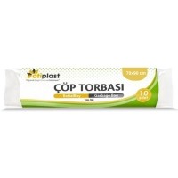 Atiplast Battal Çöp Torbası 70x90 Siyah 150 Gr