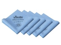 Vileda Professional PURmicro Active Mikrofiber Bez 5 Li Mavi