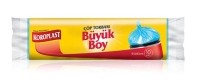 Koroplast Güçlü Çöp Torbası Büyük Boy 65x80 Cm Mavi 10 Lu