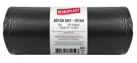 Koroplast Ekonomik Büyük Boy Çöp Torbası 65x80 Cm 10 Lu