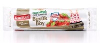Koroplast Ekstra Güçlü Çilek Kokulu Büzgülü Büyük Boy Çöp Torbası 65x70 Cm 10 Lu