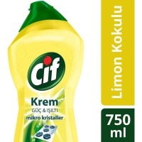 Cif Limonlu Temizlik Kremi 750 Ml