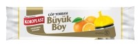 Koroplast Mandarin Kokulu Çöp Poşeti Büyük Boy 65x80 Cm Sarı 10 Lu