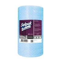 Selpak Professional Extra Mavi Temizlik Bezi 100 Lü