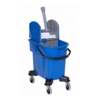 Ermop Tek Bölmeli Presli Temizlik Kovası Mavi 20 Lt