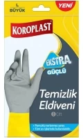 Koroplast Ekstra Güçlü Temizlik Eldiveni L