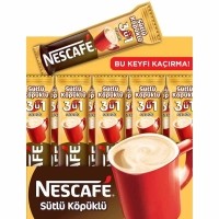 Nescafe 3'ü 1 Arada Sütlü Köpüklü 17.4 Gr 72 Li Paket