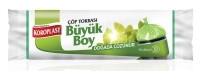 Koroplast Doğada Çözünür Büyük Boy Çöp Torbası 65x80 Cm 10 Lu