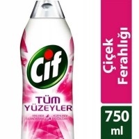 Cif Tüm Yüzeyler İçin Jel Temizleyici Çiçek Ferahlığı 750 Ml