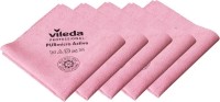 Vileda Professional PURmicro Active Mikrofiber Bez 5 Li Kırmızı