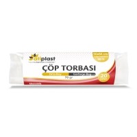 Atiplast Orta Çöp Torbası 55x60 Siyah 70 Gr