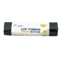 Atiplast Hantal Çöp Torbası 100x150 Siyah 600 Gr