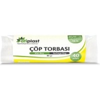 Atiplast Mini Çöp Torbası 40x50 Şeffaf 80 Gr