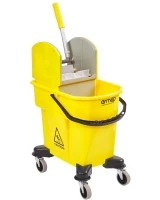 Ermop Tek Bölmeli Presli Temizlik Kovası Sarı 20 Lt