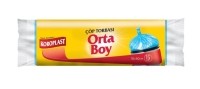Koroplast Güçlü Çöp Torbası Orta Boy 55x60 Cm Mavi 15 Li