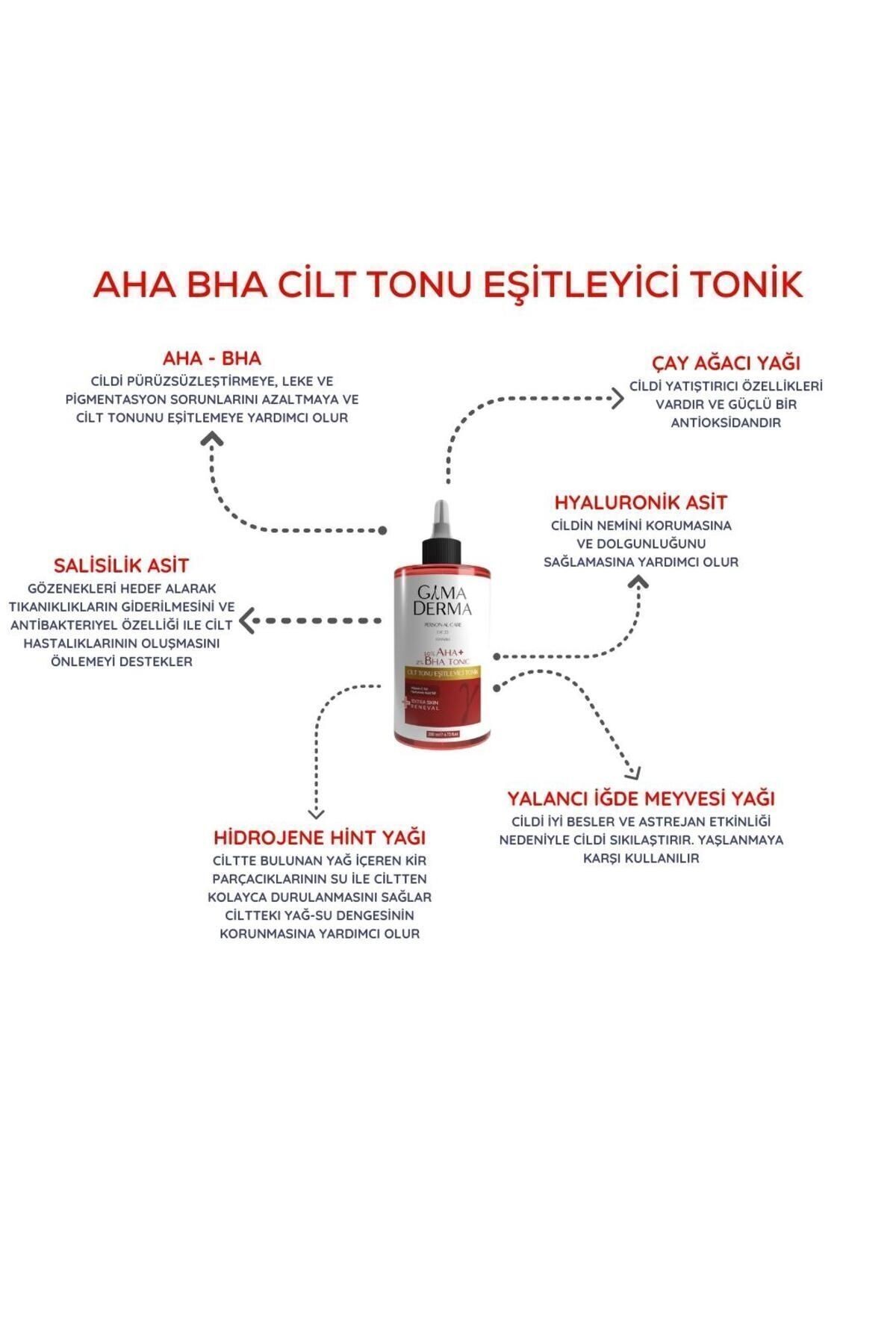 Cilt Tonu Eşitleyici Aha Bha Tonik 200 ml