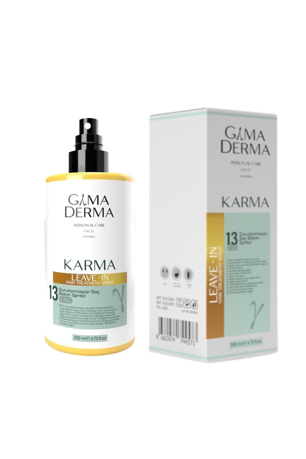 Karma Durulanmayan 13 Etkili Vegan Saç Bakım Spreyi 200 ml