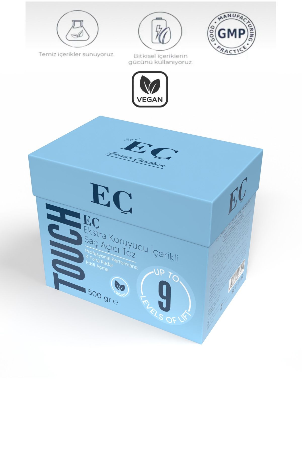 EÇ TOUCH VEGAN SAÇ AÇICI (EKSTRA KORUYUCU İÇERİKLİ) 500 gram