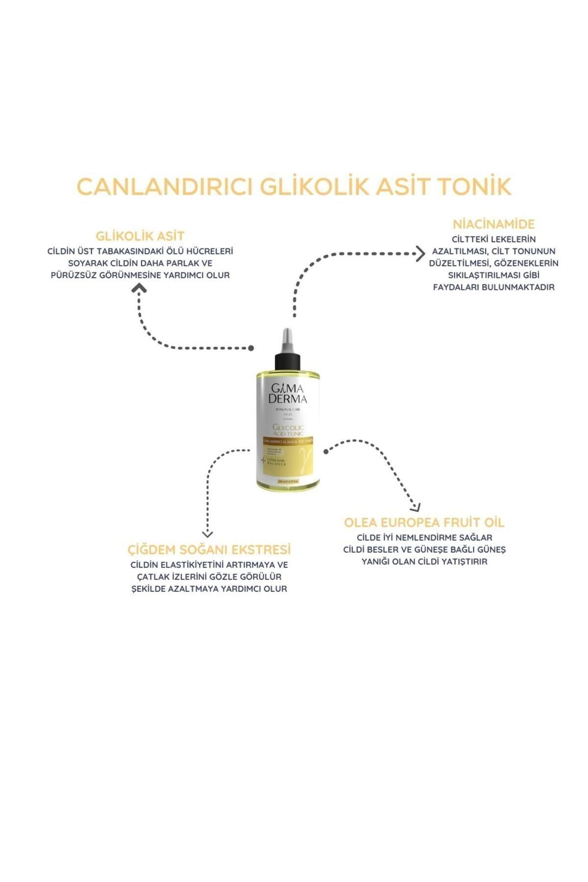 Canlandırıcı Glikolik Asit Tonik 200 ml