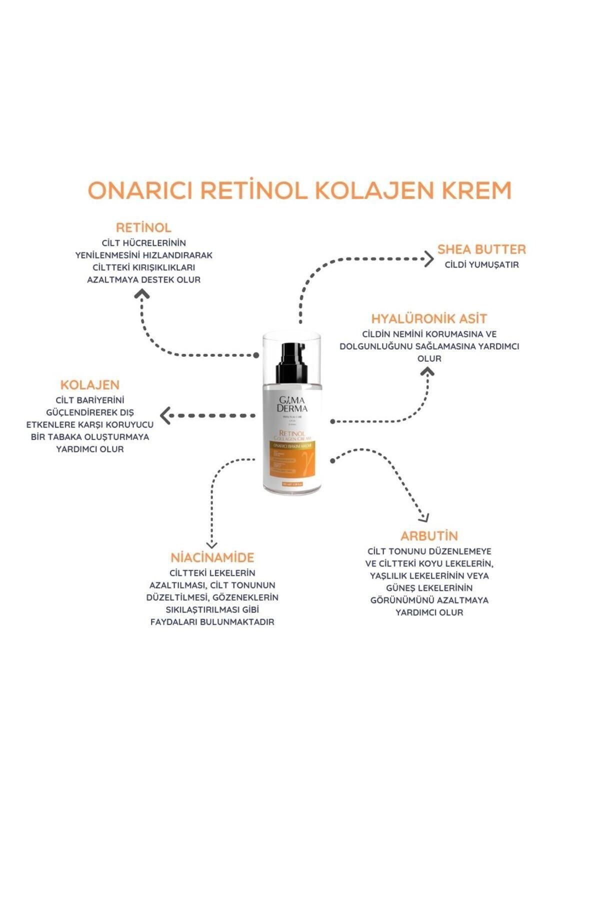 Retinol Kolajen Onarıcı Bakım Kremi 100 ml