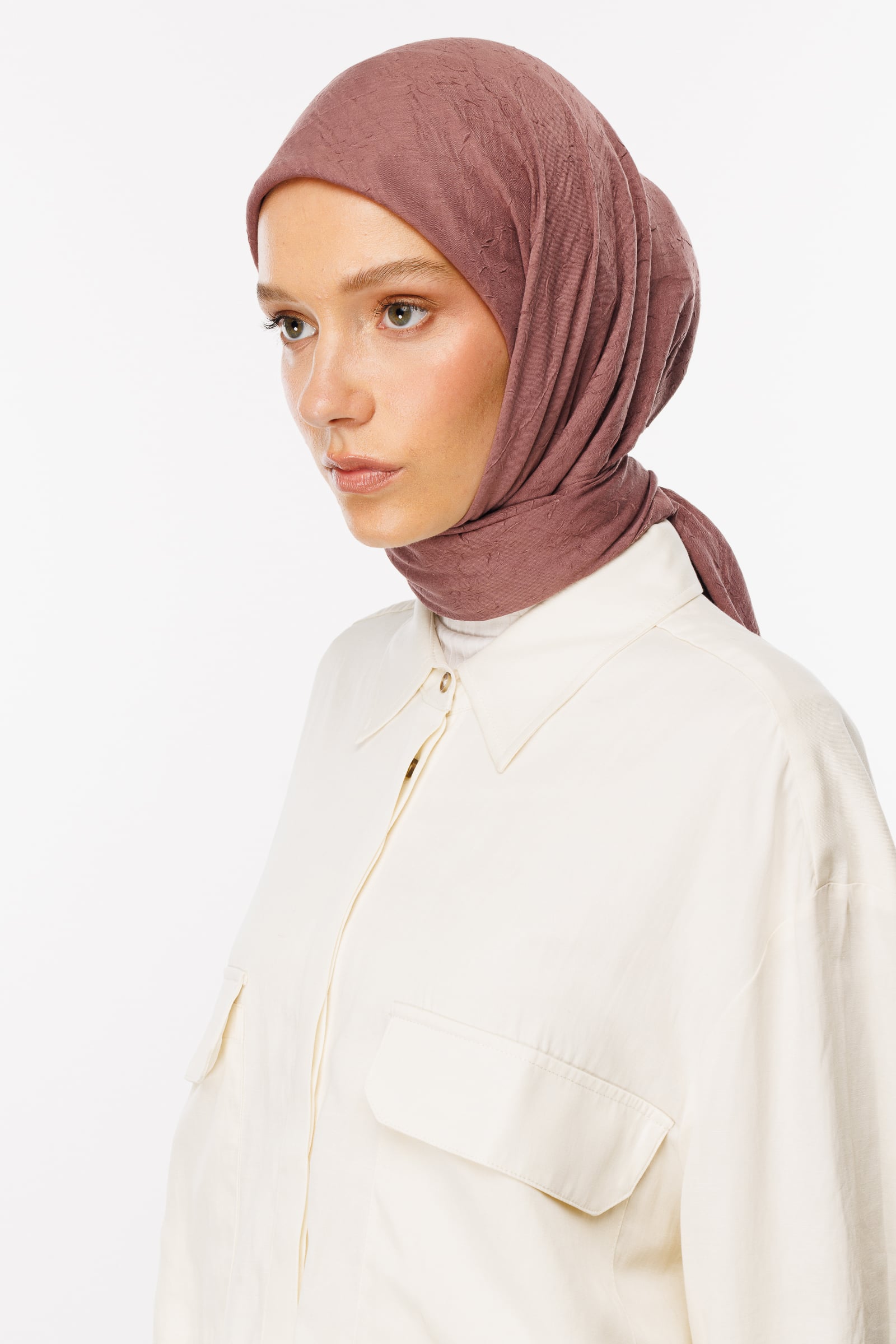 Bamboo Scarf - Garnet