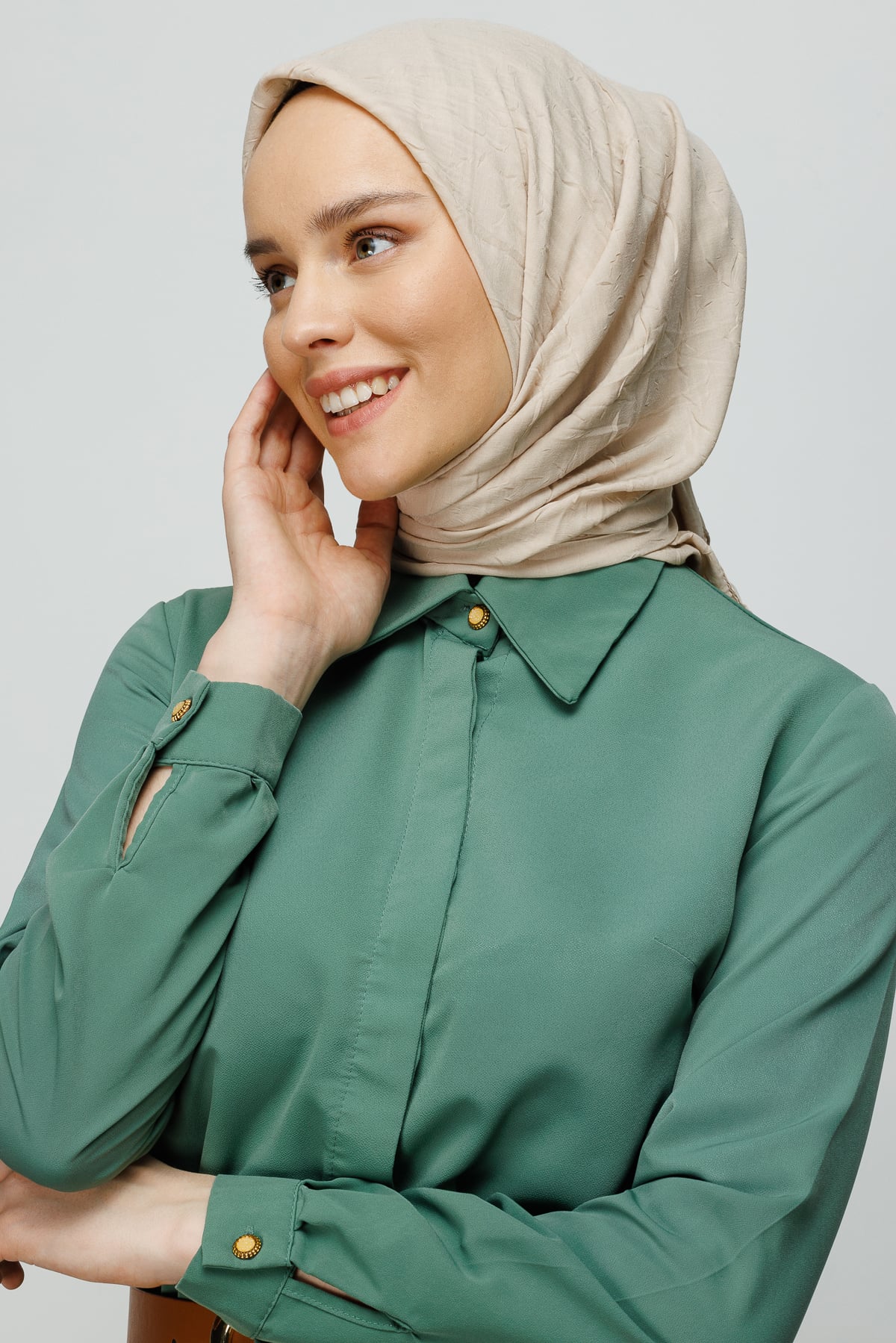 Bamboo Scarf - Stone Color