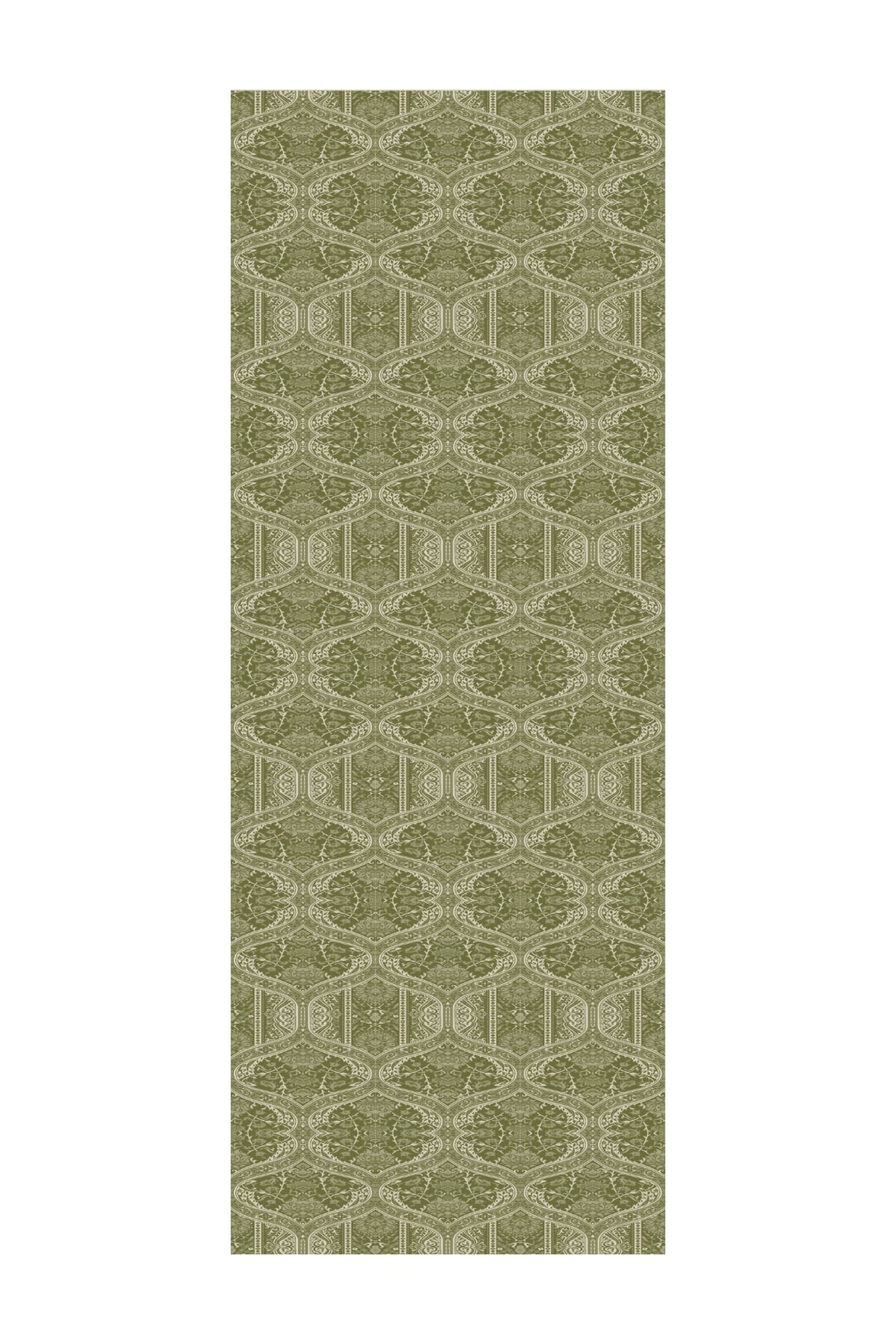 Toptan Soler Desen Shine Line Şal - Haki-Somon