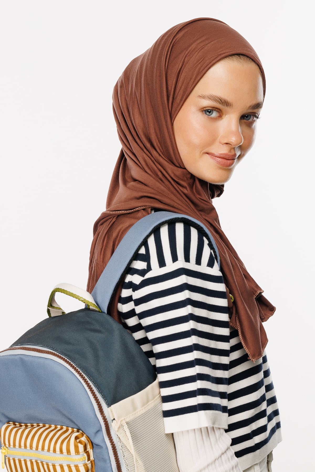 Jersey Shawl - Cinnamon