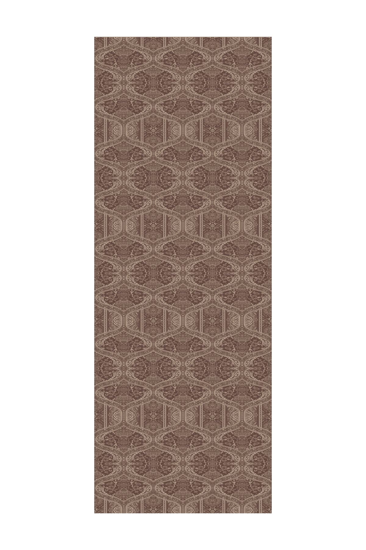 Shline Line Viscose Shawl - Bitter Brown-Beige