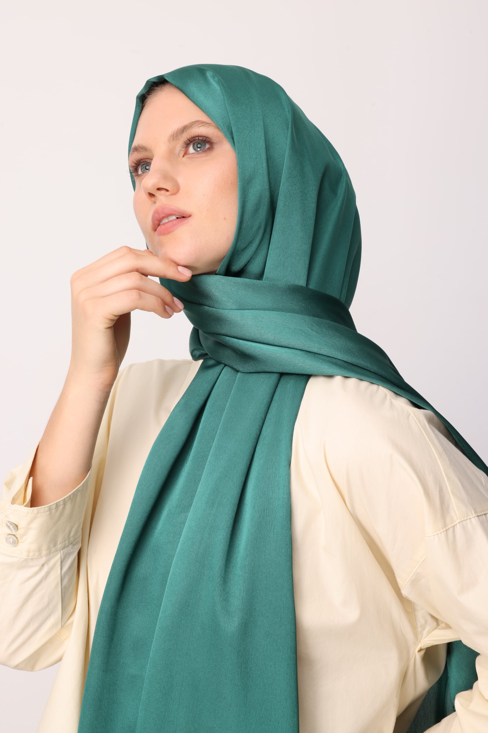 Toptan Diamond Aura Şal - Zümrüt