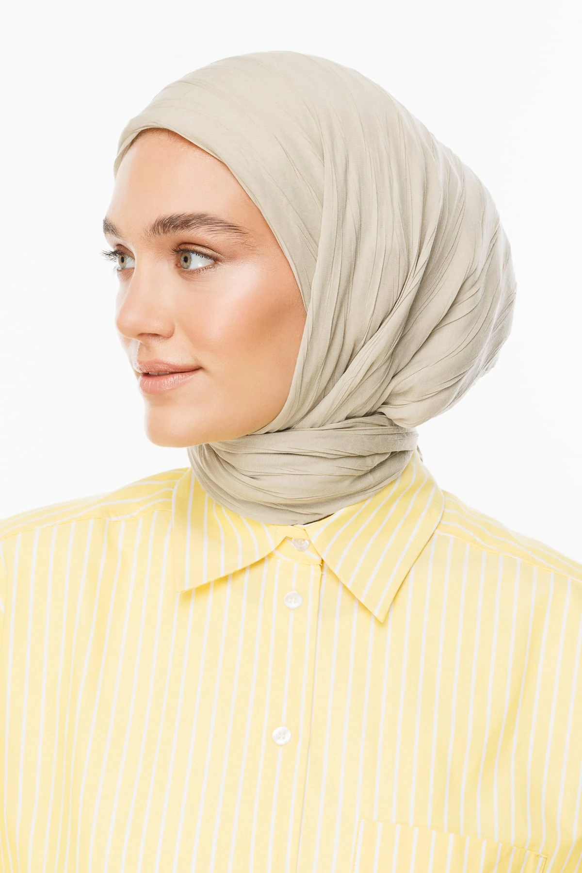 Toptan Piliseli Bambu Eşarp - Ada Çayı