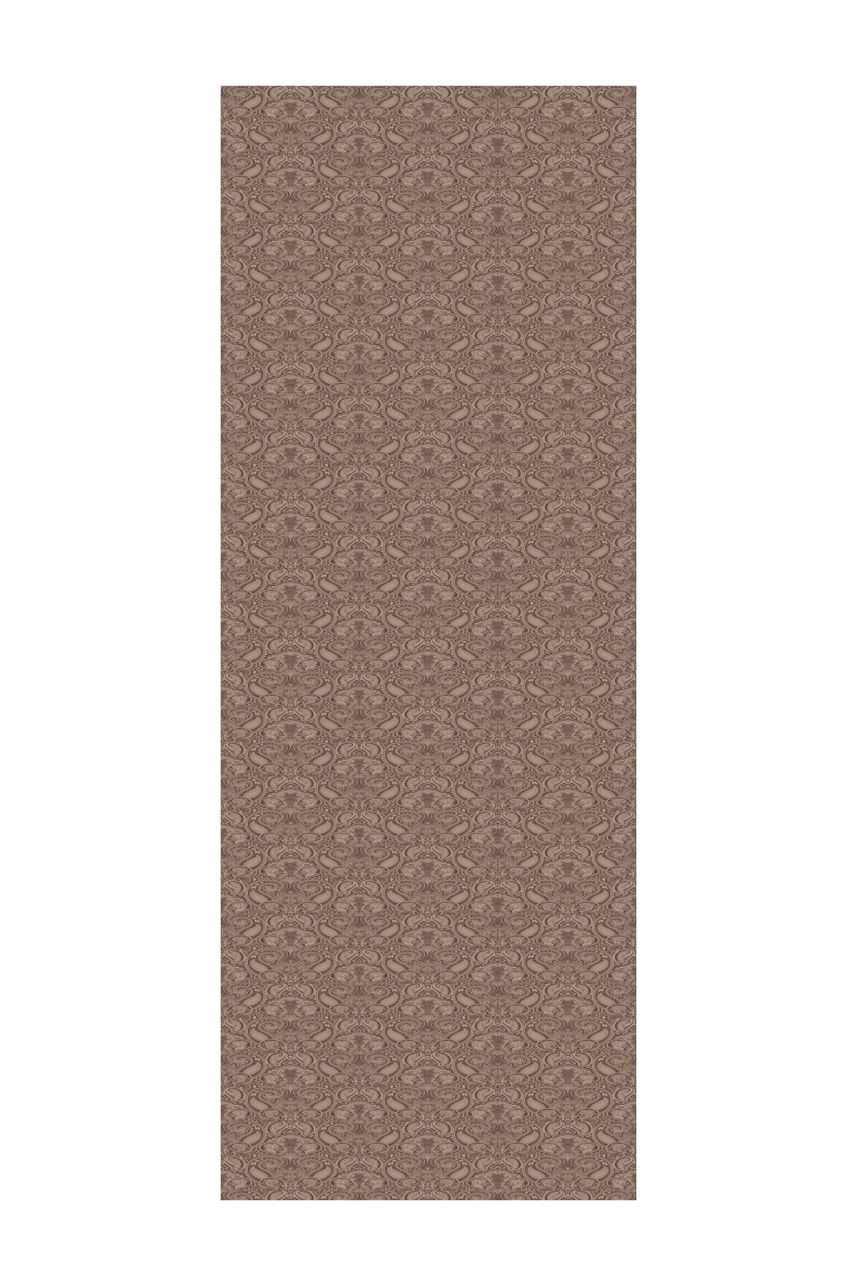 Toptan Moren Desen Shine Line Şal - Acı Kahve-Bej